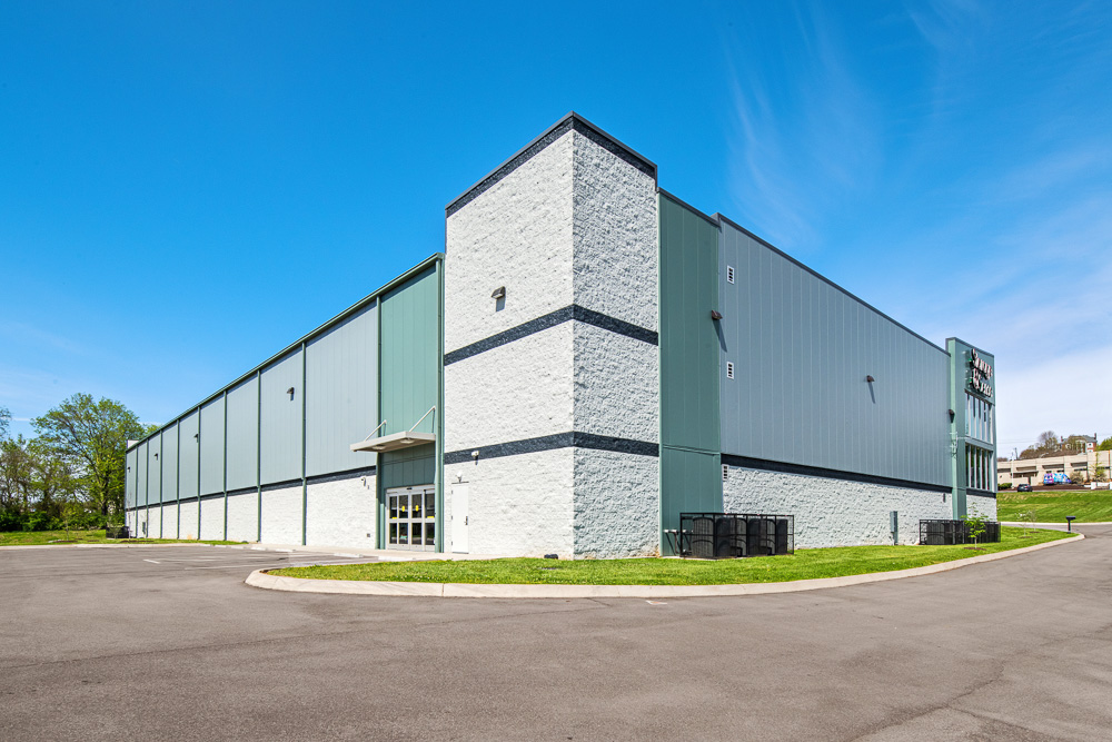 Deane Hill Storage, Knoxville, Tennessee - three-story climate-controlled facility completed February 2021